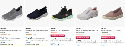 Image of skechers women shoes up to 79% Discount