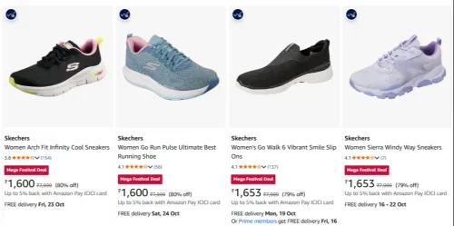 Image of Skechers Women's Shoes up to 80% Discount