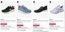 Skechers Womens Shoes up to 80% Discount