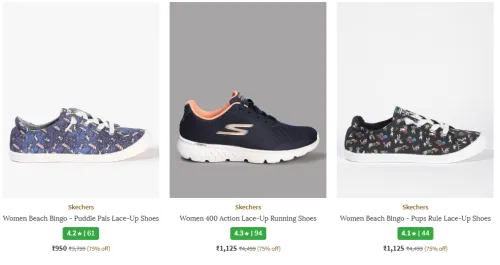 Image of SKECHERS Women's Footwear @ Up to 75% Discount 