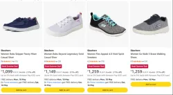 Skechers Womens Shoes at minimum 70% Discount