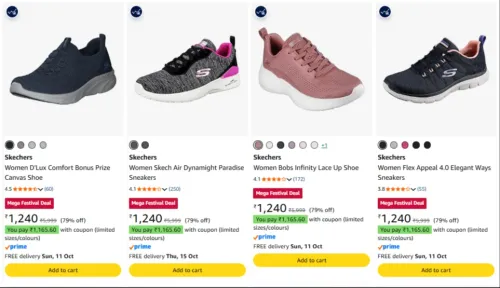 Image of Skechers Women's Shoes at up to 80% Discount