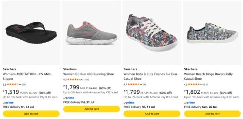 Image of Skechers Womens Sneaker Minimum 60% OFF