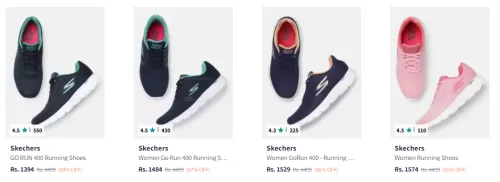 Image of Skechers Women's Sports Shoes at minimum 64% Discount