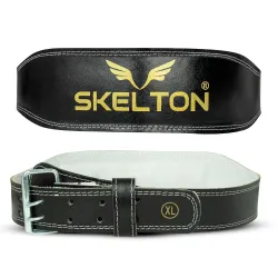 Skelton Weight Lifting Gym Belt Large