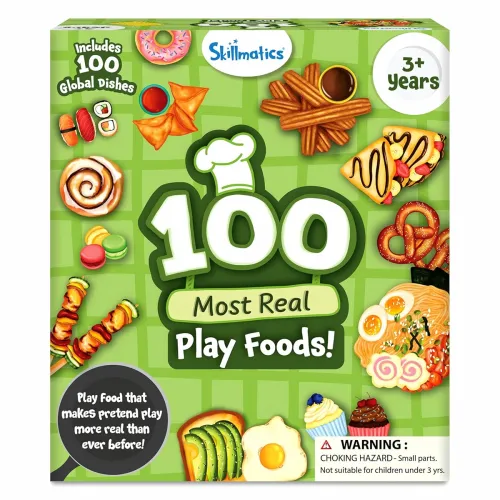 Image of Skillmatics 100-Piece Pretend Play Kitchen Set