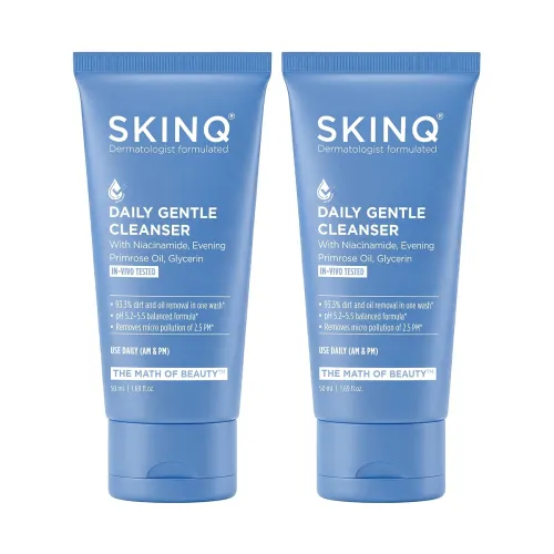Image of SKINQ Niacinamide Face Wash, 50ml (Pack of 2)