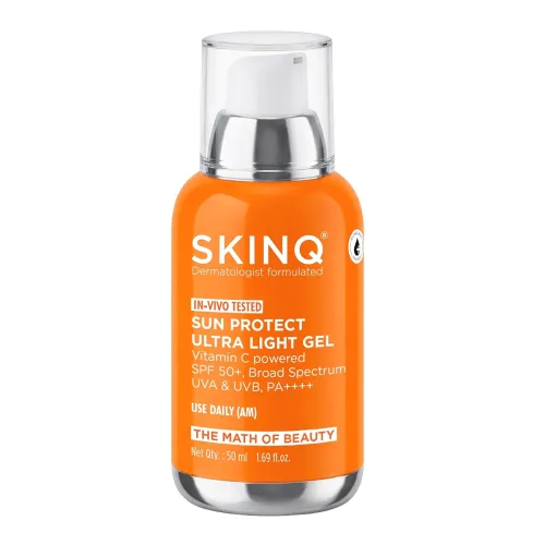 Image of SkinQ Sunscreen for Men & Women 50ml with Vitamin C, SPF 40 & Broad Spectrum PA++++ | 
