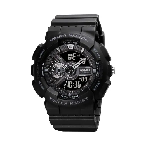 Image of SKMEI Men's Digital Sports Watch, LED Square Large Face Analog 