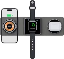 SKOON 3-in-1 Magnetic 15W Wireless Charger