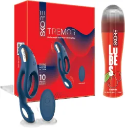 SKORE Tremor Dual Motor Personal Massager Ring