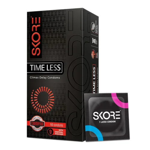 Image of Skore Timeless Climax Delay Condoms - 1 Pack (10 pieces)