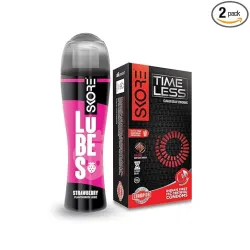 Skore Timeless Condoms 10s and Strawberry Lubes 50 ml