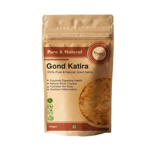 Image of SKS Biotech Gond Katira Pure (Edible Gum) - 100 grams | Tragacanth Gum | 