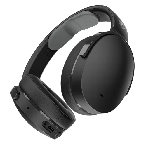 Image of Skullcandy Hesh ANC Wireless Bluetooth Over-Ear Headphones with Mic, 100 dB Active Noise Cancellation, 40mm Drivers