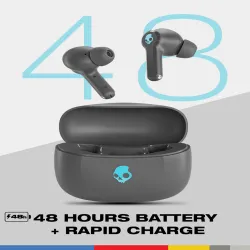 Skullcandy InkD In-Ear Water Resistant True Wireless Bluetooth Earbuds 