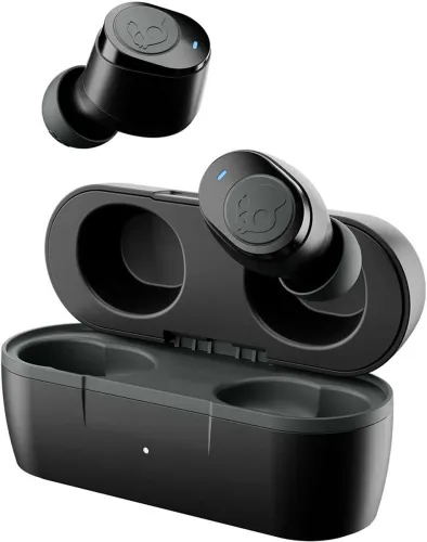 Image of Skullcandy Jib True 2 TWS Wireless Earbuds, 32 Hr Battery, Noise-Isolating Fit, IPX4 Bluetooth Headset (True Black, In t