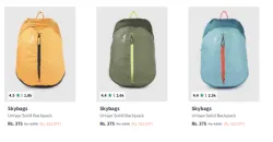 Sky bags@ starting at Just ₹375