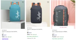 Skybag Backpack Minimum 60% Discount