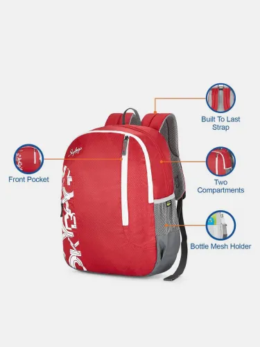 Image of SKYBAGS  21.65 L Backpack BRAT (Red)