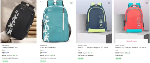 Image of SKYBAGS 21.65 L Backpack BRAT Up to 80-85% Discount