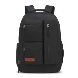 Skybags 25L Nexus 6 Compartment Laptop Backpack (E) Black