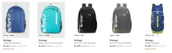 Skybags Backpacks at minimum 70% Discount