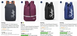 Skybags Backpacks Starting at ₹279