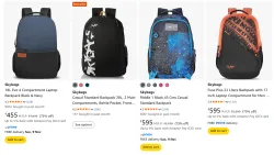 Skybags Bags at minimum 70% Discount