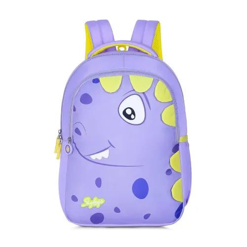 Image of Skybags Dino 01 School Backpack Purple