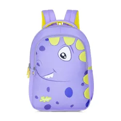Skybags Dino 01 School Backpack Purple