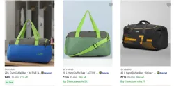 Skybags Duffel Bags upto 78% Discount
