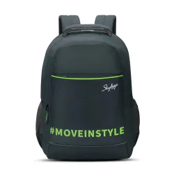SKYBAGS Dune Backpack | Premium Diamond pattern fabric | Upto 17 inch Laptop Portection | 02 Compartment | For Office an