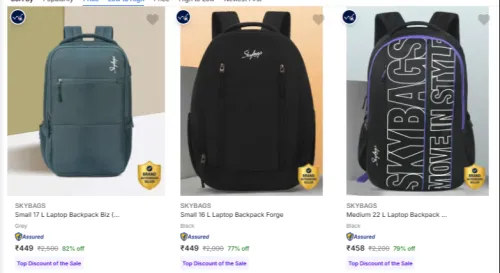 Image of SKYBAGS Laptop Bags at minimum 70% Discount