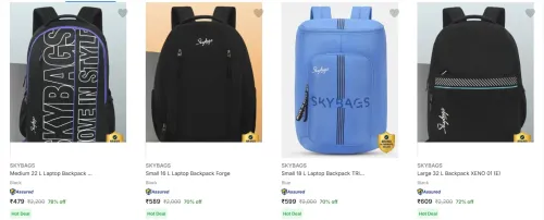 Image of Skybags Laptop Bags at minimum 70% Discount