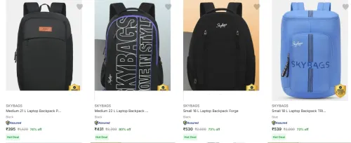 Image of Skybags Laptop Bags Minimum 73% Discount
