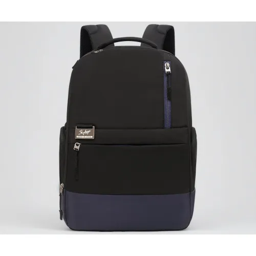 Image of Skybags Lumous 3 Compartment Laptop Backpack (E) 16 L Black