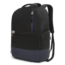 Skybags Lumous 3 Compartment Laptop Backpack (E) 16 L Black