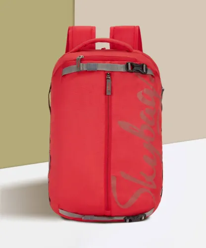 Image of SKYBAGS Small 20 L Laptop Backpack OFFROADER NX 01 LAPTOP BACKPACK RED (Red)