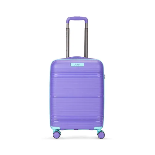 Image of Skybags Paratrip Cabin Hard Luggage (55 cm) | Polypropylene Luggage Trolley with 8 Spinner Wheels|