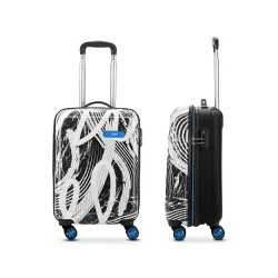 Skybags Stroke Printed Cabin Size Hard Case Trolley Bag