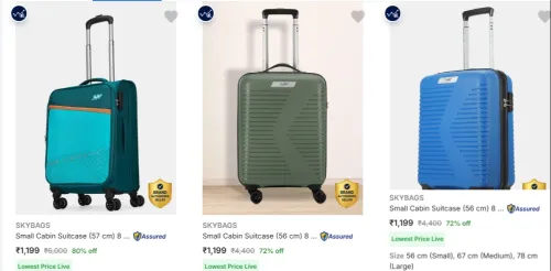 Image of SKYBAGS Suitcases From ₹1199