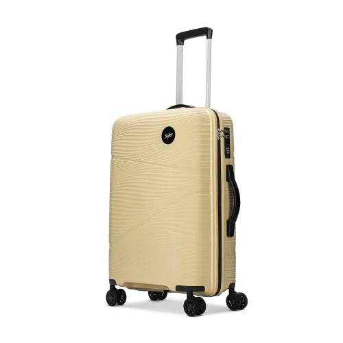 Image of Skybags Swirl Check-in Trolley Bag 65cm | Medium Hard Luggage | 8 Wheels Suitcase for Travel | 3-Digit Combination Lock 