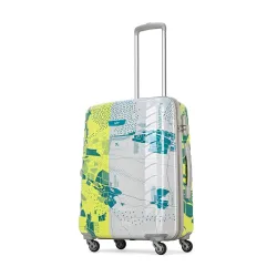 Skybags Trooper Medium ABS Hard Luggage (65cm, Lime Green)