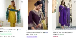 Skylee Womens Kurta set at Minimum 70% Discount
