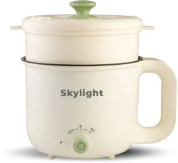 Skylight 600W Multi-Cooker Kettle (1.8L, Off-White)