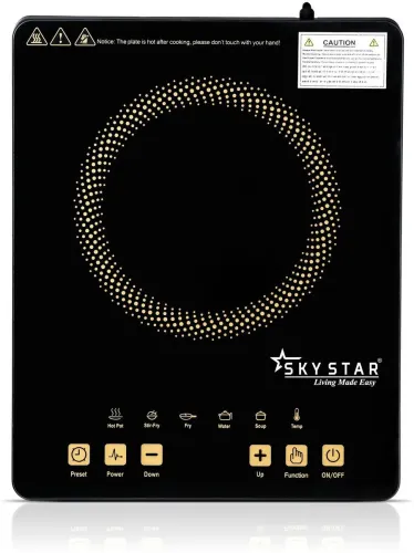 Image of Skystar 2000 W Induction Cooktop Touch Panel  