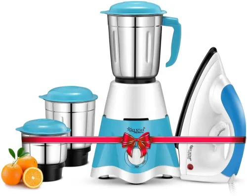 Image of Skystar Mixer Grinder & Dry Iron Combo