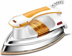 Skystar Plancha Pro 1200W Dry Iron – Orange & White