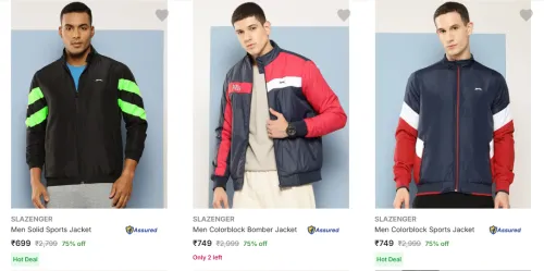Image of Slazenger Winter Wear upto 75% Discount